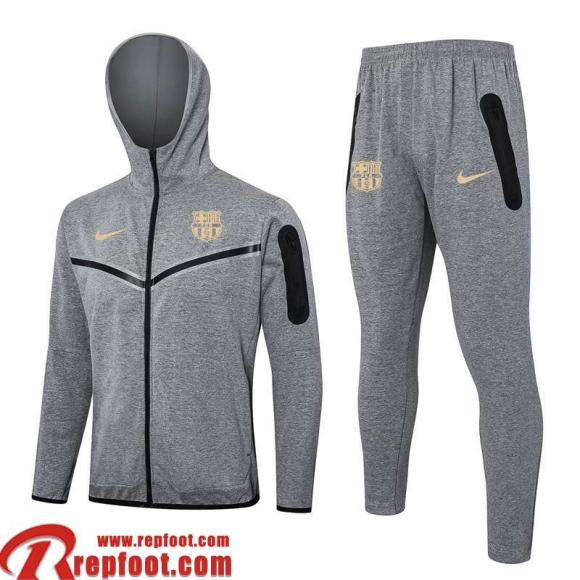Barcelone Veste Foot - Sweat A Capuche Homme 24 25 B192  Barcelone Veste Foot - Sweat A Capuche Homme 24 25 B192
