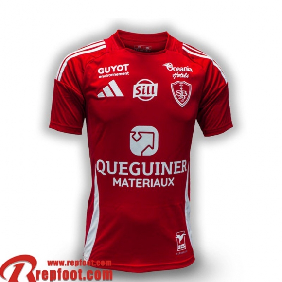 Stade Brestois Maillot De Foot Domicile Homme 24 25 Stade Brestois Maillot De Foot Domicile Homme 24 25
