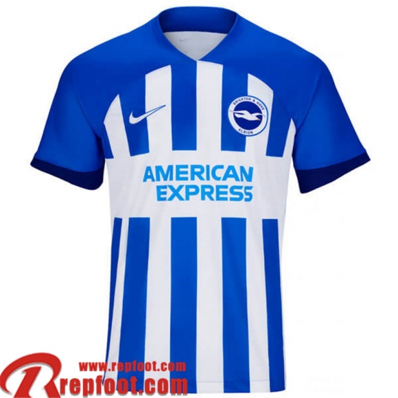 Brighton & Hove Maillot De Foot Domicile Homme 23 24 Brighton & Hove Maillot De Foot Domicile Homme 23 24
