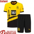 Borussia Dortmund Maillot De Foot Domicile Enfant 23 24