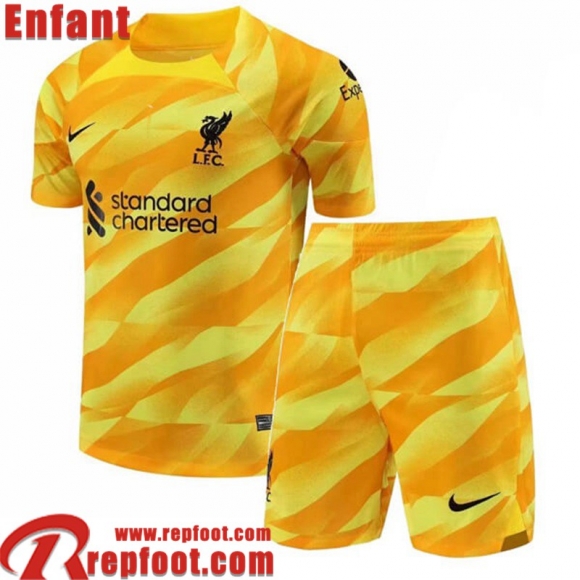 Liverpool Maillot De Foot Gardiens De But Enfant 23 24 TBB135