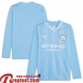 Manchester City Maillot De Foot Domicile Homme Manche Longue 23 24