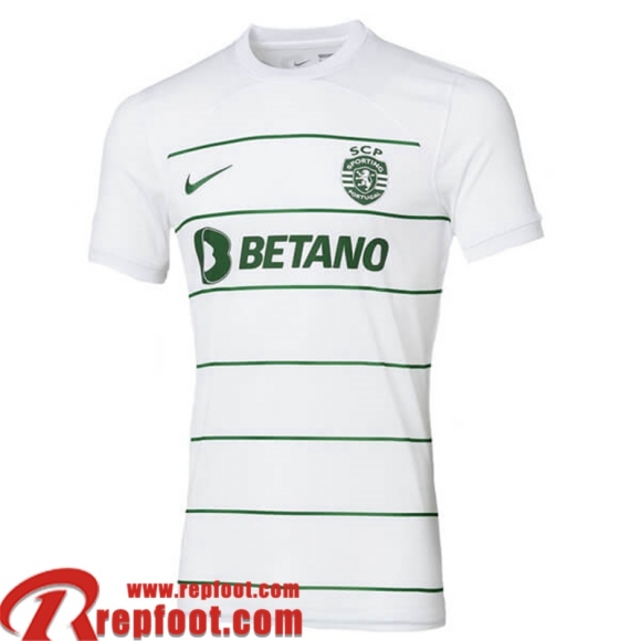 Sporting Lisbon Maillot De Foot Exterieur Homme 23 24  Sporting Lisbon Maillot De Foot Exterieur Homme 23 24
