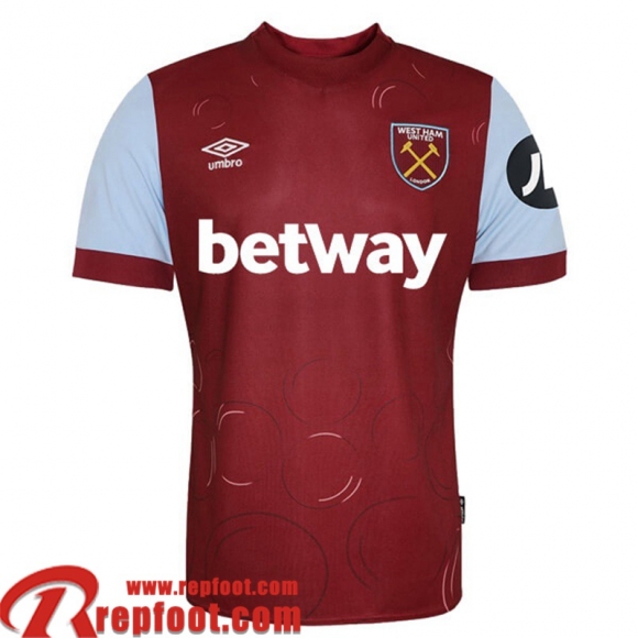 West Ham United Maillot De Foot Domicile Homme 23 24  West Ham United Maillot De Foot Domicile Homme 23 24