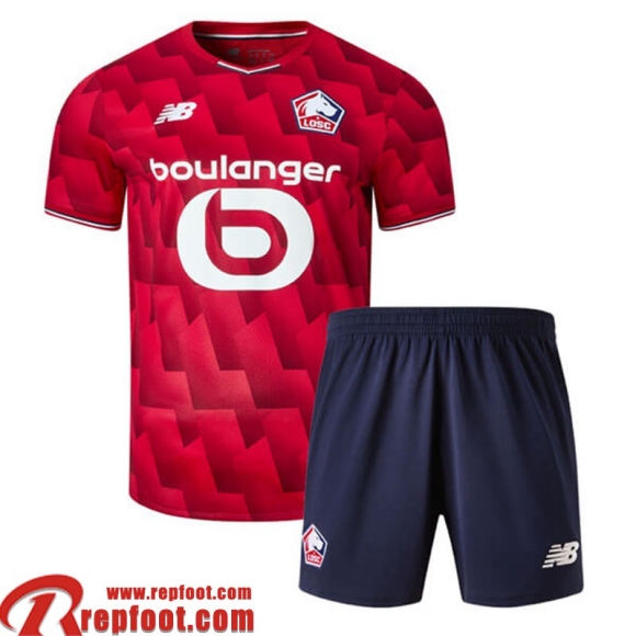 Lille Maillots De Foot Domicile Enfant 2025 2026 Lille Maillots De Foot Domicile Enfant 2025 2026