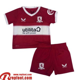 Middlesbrough Maillots De Foot Domicile Enfant 2025 2026
