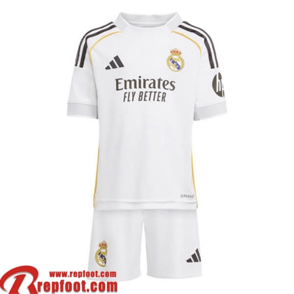 Real Madrid Maillots De Foot Domicile Enfant 2025 2026