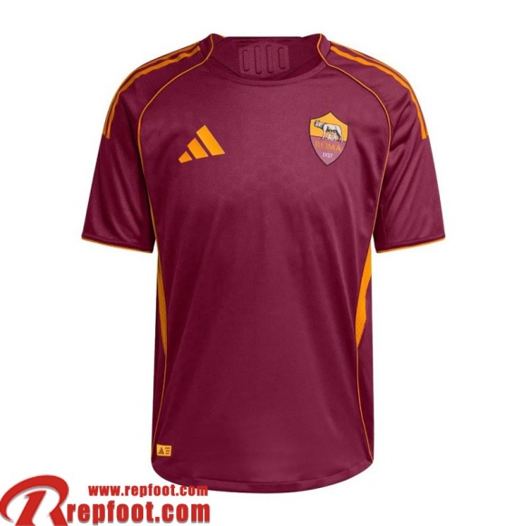 Rome Maillots De Foot Domicile Homme 2025 2026  Rome Maillots De Foot Domicile Homme 2025 2026