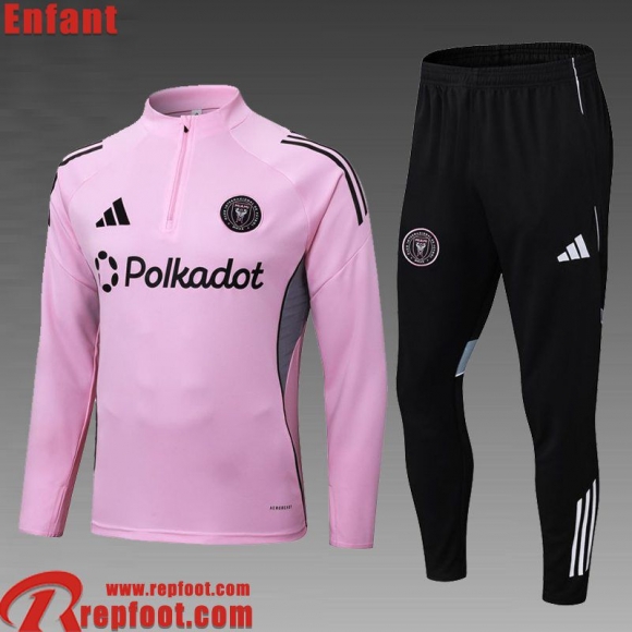 Inter Miami KIT: Survetement de Foot Enfant 2025 2026 C721