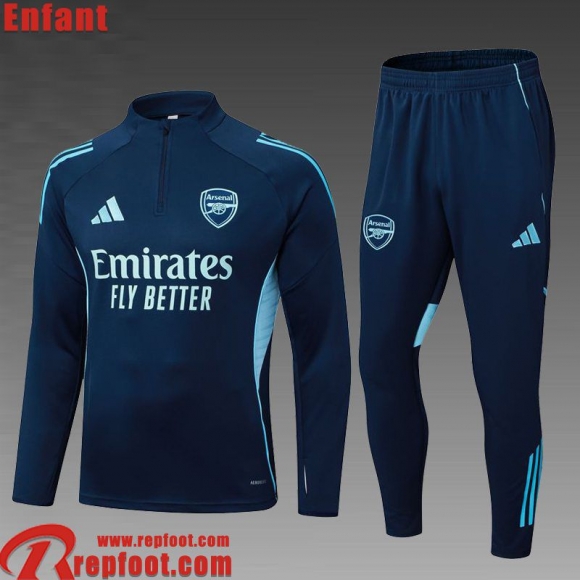 Arsenal KIT: Survetement de Foot Enfant 2025 2026 C731