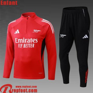 Arsenal KIT: Survetement de Foot Enfant 2025 2026 C734