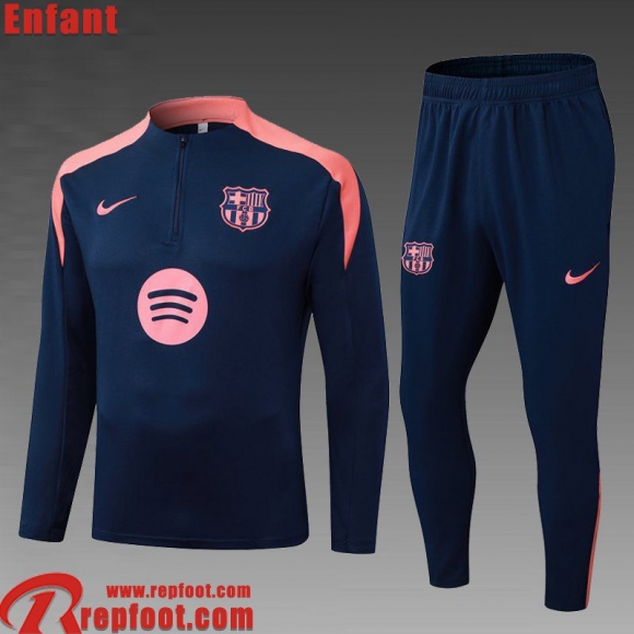 Barcelone KIT: Survetement de Foot Enfant 2025 2026 C735