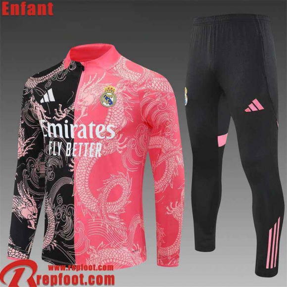 Real Madrid KIT: Survetement de Foot Enfant 2025 2026 C739