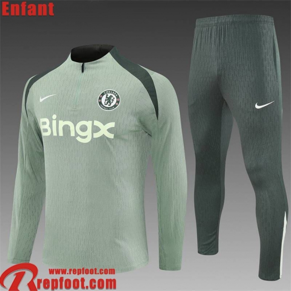 Chelsea KIT: Survetement de Foot Enfant 2025 2026 C742