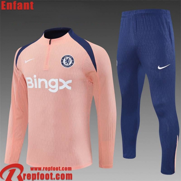 Chelsea KIT: Survetement de Foot Enfant 2025 2026 C743