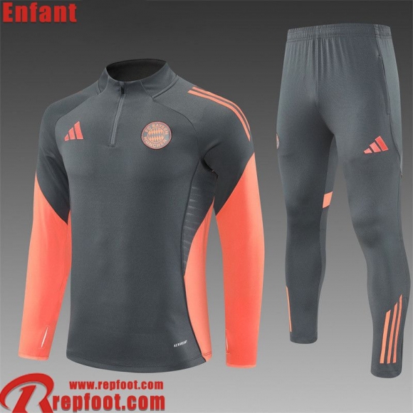 Bayern Munich KIT: Survetement de Foot Enfant 2025 2026 C751
