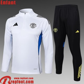 Manchester United KIT: Survetement de Foot Enfant 2025 2026 C765