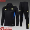 Manchester United KIT: Survetement de Foot Enfant 2025 2026 C766