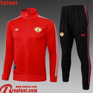 Manchester United KIT: Veste Foot Enfant 2025 2026 C767