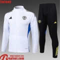 Manchester United KIT: Veste Foot Enfant 2025 2026 C771