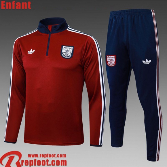 Arsenal KIT: Survetement de Foot Enfant 2025 2026 C772