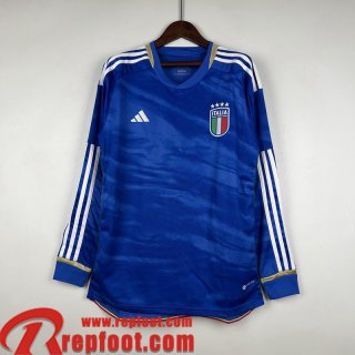 Italie Maillot De Foot Domicile Manche Longue Homme 23 24