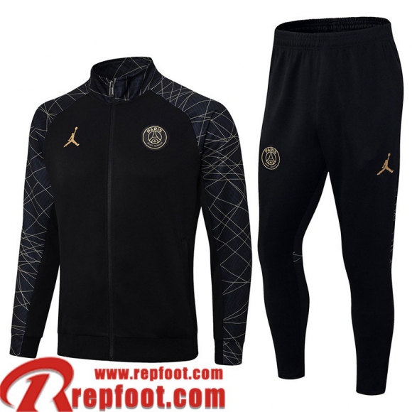 PSG Veste Foot noir Homme 23 24 JK786