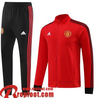 Manchester United Veste Foot rouge Homme 23 24 JK733