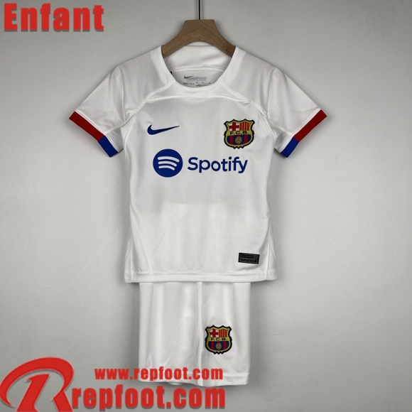 Barcelone Maillot De Foot Exterieur Enfant 23 24 MK30