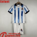 Real Sociedad Maillot De Foot Domicile Enfant 23 24 MK49