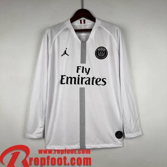 PSG Retro Maillot De Foot Manche Longue Homme Manche Longue 18/19 FG290