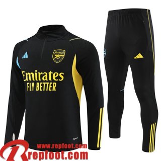 Arsenal Survetement de Foot noir Homme 23 24 TG834