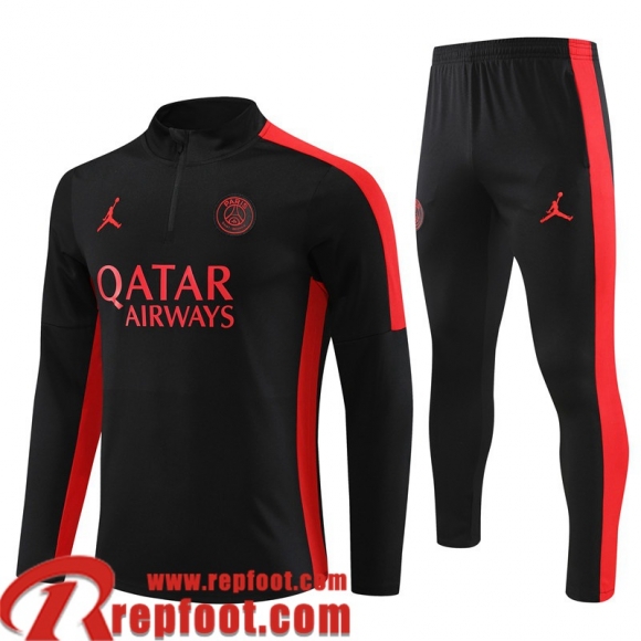 PSG Survetement de Foot noir Homme 23 24 TG847