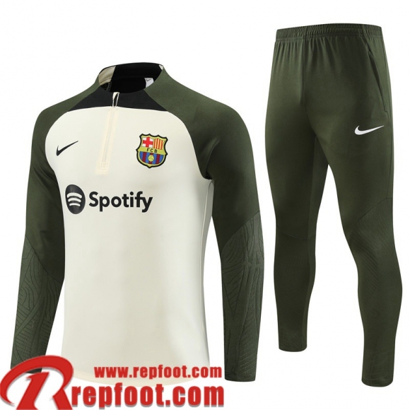 Barcelone Survetement de Foot vert clair Homme 23 24 TG851