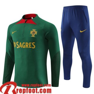 Portugal Survetement de Foot vert Homme 23 24 TG857