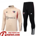 Sao Paulo Survetement de Foot jaune clair Homme 23 24 TG864