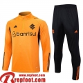 Bresil Survetement de Foot orange Homme 23 24 TG866