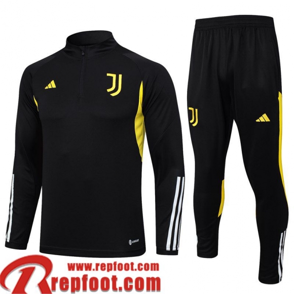 Juventus Survetement de Foot noir Homme 23 24 TG871