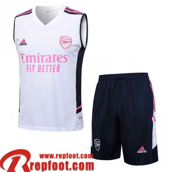 Arsenal Survetement Sans manches Blanc Homme 23 24 TG877