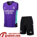 Real Madrid Survetement Sans manches Violet Homme 23 24 TG878