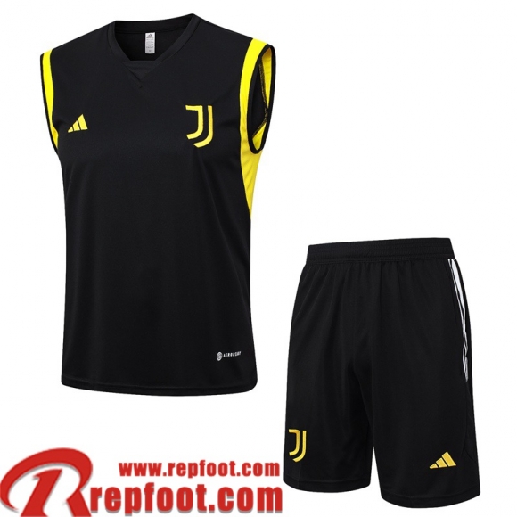 Juventus Survetement Sans manches noir Homme 23 24 TG889