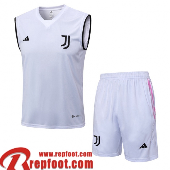 Juventus Survetement Sans manches Blanc Homme 23 24 TG891