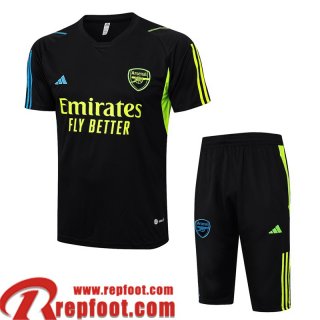 Arsenal Survetement T Shirt noir Homme 23 24 TG895