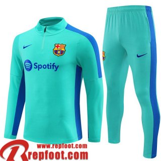 Barcelone Survetement de Foot vert Homme 23 24 TG818