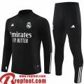 Real Madrid Survetement de Foot noir Homme 23 24 TG820