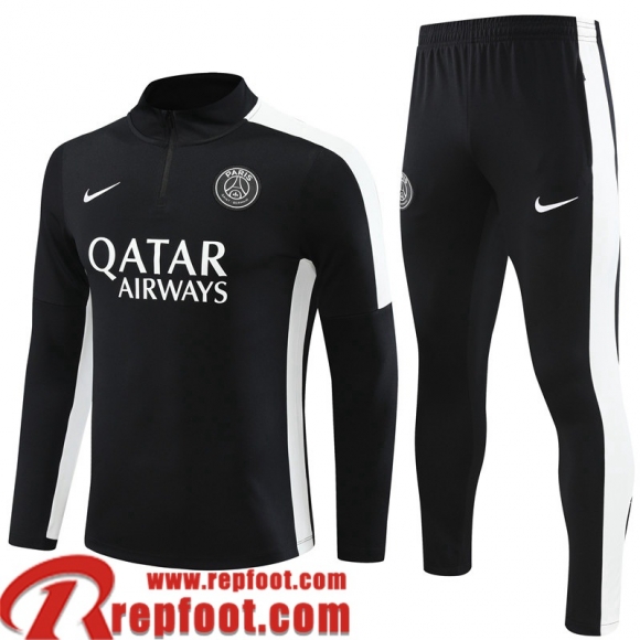 PSG Survetement de Foot noir Homme 23 24 TG821