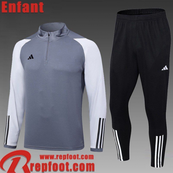 Sport Survetement de Foot gris Enfant 23 24 TK634 Sport Survetement de Foot gris Enfant 23 24 TK634