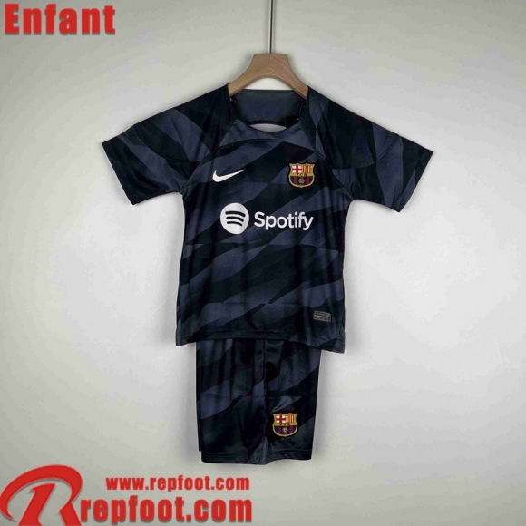 Barcelone Maillot De Foot Gardiens De But Enfant 23 24 TBB147