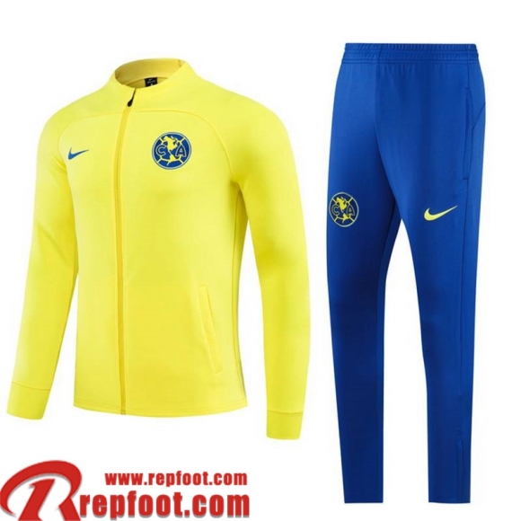 America Veste Foot jaune Homme 23 24 JK807  America Veste Foot jaune Homme 23 24 JK807