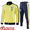 Manchester City Veste Foot jaune Homme 23 24 JK809